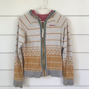 Billabong Reversible Zip Up Hoodie